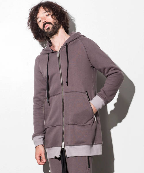 CDM BY CARPEDIEM（シーディーエムバイカルペディエム）の「CDM BY CARPEDIEM(シーディーエム バイ カルペディエム)クラシックロングパーカ（パーカー・メンズ・ブラック/グレー/カーキ・SMALL/MEDIUM/LARGE）」の8枚目の写真