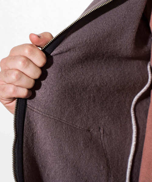 CDM BY CARPEDIEM（シーディーエムバイカルペディエム）の「CDM BY CARPEDIEM(シーディーエム バイ カルペディエム)クラシックロングパーカ（パーカー・メンズ・ブラック/グレー/カーキ・SMALL/MEDIUM/LARGE）」の11枚目の写真