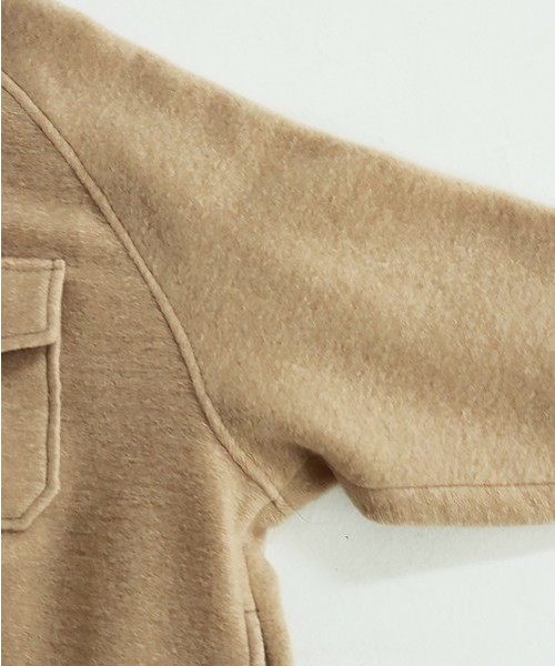 TODAYFUL（トゥデイフル）の「ルーズスライバージャケット（ブルゾン・レディース・ベージュ/グレー・36inch/38inch）」の7枚目の写真