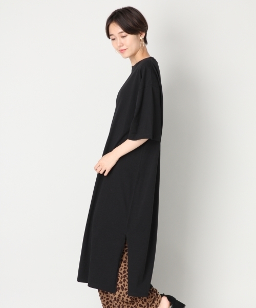 LOWRYS FARM（ローリーズファーム）の「カラーワンピースＳＳ／Ｍ　808792（ワンピース・レディース・パープル/ブラウン/アイボリー/カーキ/ブラック・MEDIUM/LARGE）」の9枚目の写真