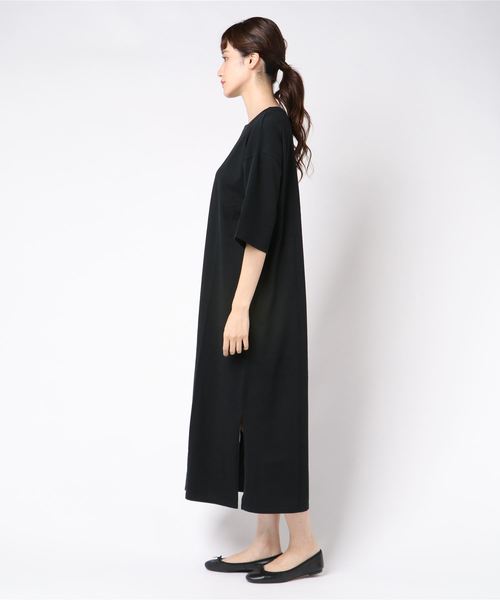 LOWRYS FARM（ローリーズファーム）の「カラーワンピースＳＳ／Ｍ　808792（ワンピース・レディース・パープル/ブラウン/アイボリー/カーキ/ブラック・MEDIUM/LARGE）」の6枚目の写真