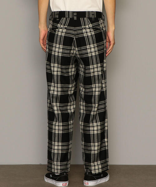 green label relaxing（グリーンレーベルリラクシング）の「CM KINLOCH ANDERSON ｳｰﾙﾁｪｯｸ FULL-CUT パンツ ◆（その他パンツ・メンズ・ベージュ/ブラック・L/M/S）」の13枚目の写真