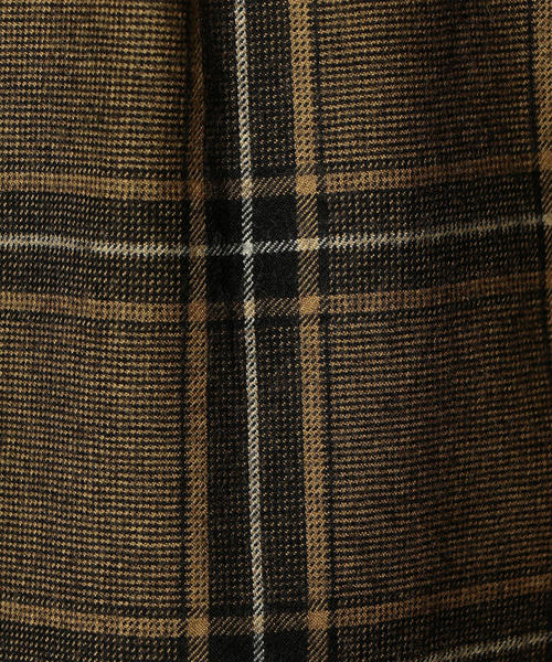 green label relaxing（グリーンレーベルリラクシング）の「CM KINLOCH ANDERSON ｳｰﾙﾁｪｯｸ FULL-CUT パンツ ◆（その他パンツ・メンズ・ベージュ/ブラック・L/M/S）」の3枚目の写真