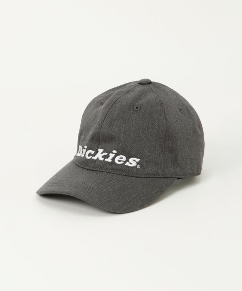 Dickies(ディッキーズ)の「WEB限定 Dickies ディッキーズ ツイルワッペンキャップ(キャップ・レディース・ブラック/グレー/ダークオリーブ・FREE)」の1枚目の写真