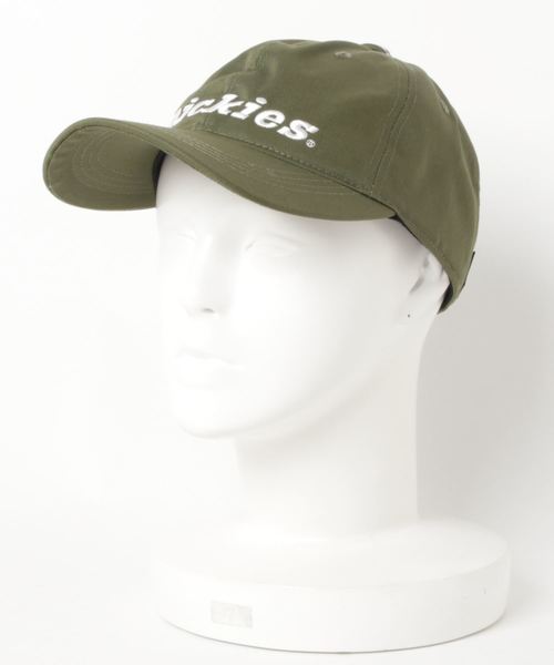 Dickies(ディッキーズ)の「WEB限定 Dickies ディッキーズ ツイルワッペンキャップ(キャップ・レディース・ブラック/グレー/ダークオリーブ・FREE)」の5枚目の写真