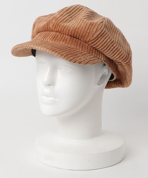 flower（フラワー）の「コーデュロイキャスケット（キャスケット・レディース・ブラック/ブラウン・FREE）」の8枚目の写真