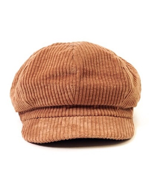 flower（フラワー）の「コーデュロイキャスケット（キャスケット・レディース・ブラック/ブラウン・FREE）」の6枚目の写真