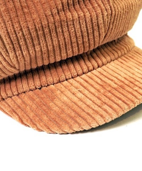 flower（フラワー）の「コーデュロイキャスケット（キャスケット・レディース・ブラック/ブラウン・FREE）」の5枚目の写真