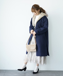 earth music&ecology�i�A�[�X �~���[�W�b�N �A���h �G�R���W�[�j�́u�E2way�t�@�[�tV�l�b�N�m�[�J���[�R�[�g �����i�_�E���W���P�b�g/�R�[�g�j�v