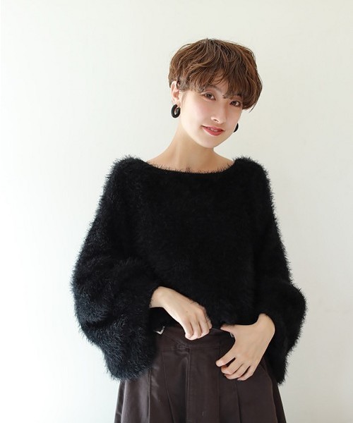 TODAYFUL（トゥデイフル）の「アソートテクスチャーピアス（ピアス（両耳用）・レディース・ブラック/ダークブラウン/ベージュ系その他・FREE）」の5枚目の写真