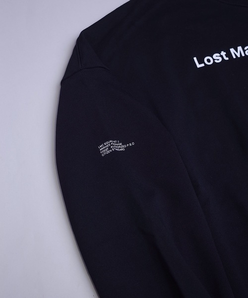 rovtski（ロフトスキー）の「【ビッグシルエット】ASSIST WORK CR SW LOST（スウェット・メンズ・ホワイト/ブラック/ピンク・FREE）」の5枚目の写真