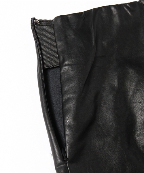 goa（ゴア）の「フェイクレザースカート（スカート・レディース・ブラック/ブラウン/カーキ・FREE）」の8枚目の写真