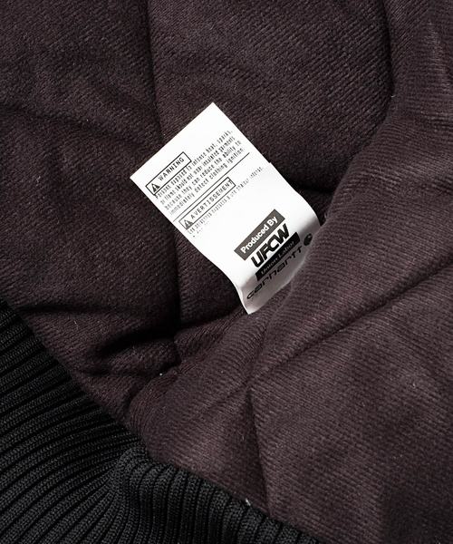 Carhartt（カーハート）の「Carhartt（カーハート）中綿アクティブジャケット（ブルゾン・メンズ・ブラック/ブラウン/グレー・M/L）」の11枚目の写真