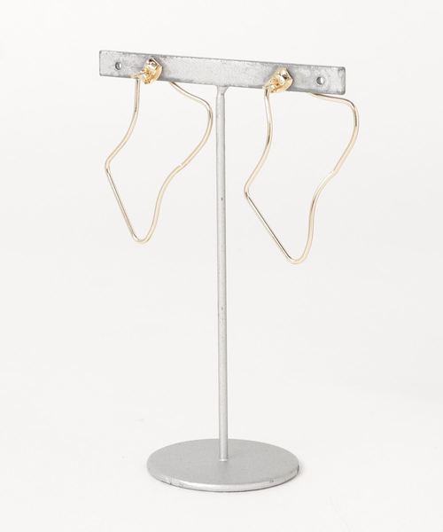 Bou Jeloud（ブージュルード）の「デフォルメピアス（ピアス（両耳用）・レディース・ゴールド・FREE）」の4枚目の写真