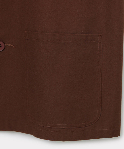 agnes b.（アニエスベー）の「【agnes b. pour ADAM ET ROPE' 】COVERALL（ブルゾン・メンズ・ブラック/ブラウン・M/L）」の10枚目の写真