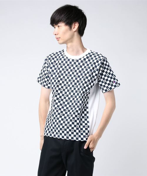 Champion(チャンピオン)の「【Champion/チャンピオン】メンズ Tシャツ リバースウィーブ チャンピオン(Tシャツ/カットソー・メンズ・レッド系その他6/ネイビー/グレー・LARGE/X-LARGE/SMALL/MEDIUM)」の3枚目の写真