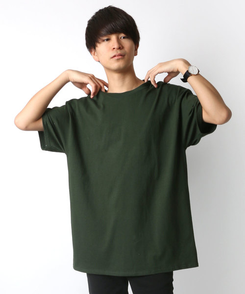 GILDAN（ギルダン）の「GILDAN/ギルダン ビッグシルエット USAフィット 1/2スリーブＴシャツ/無地T（Tシャツ/カットソー・メンズ・ネイビー/チャコール/ブラック/ピンク/ブラウン/サックスブルー/ホワイト/ベージュ/オレンジ/グレー/レッド/イエロー/パープル/ブルー/ワイン/ダークグリーン・M/L/XL）」の8枚目の写真
