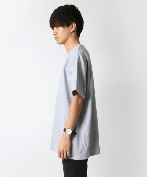 GILDAN（ギルダン）の「GILDAN/ギルダン ビッグシルエット USAフィット 1/2スリーブＴシャツ/無地T（Tシャツ/カットソー・メンズ・ネイビー/チャコール/ブラック/ピンク/ブラウン/サックスブルー/ホワイト/ベージュ/オレンジ/グレー/レッド/イエロー/パープル/ブルー/ワイン/ダークグリーン・M/L/XL）」の17枚目の写真