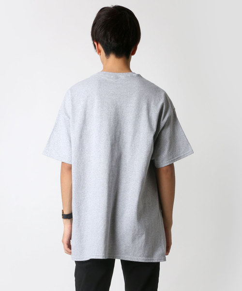 GILDAN（ギルダン）の「GILDAN/ギルダン ビッグシルエット USAフィット 1/2スリーブＴシャツ/無地T（Tシャツ/カットソー・メンズ・ネイビー/チャコール/ブラック/ピンク/ブラウン/サックスブルー/ホワイト/ベージュ/オレンジ/グレー/レッド/イエロー/パープル/ブルー/ワイン/ダークグリーン・M/L/XL）」の18枚目の写真