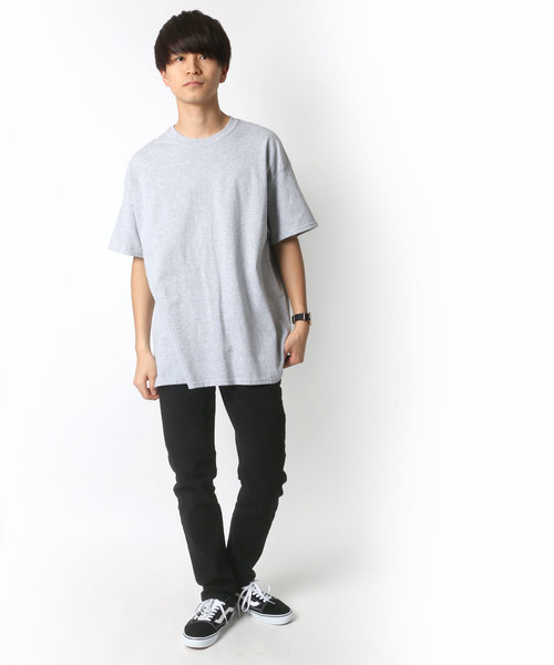 GILDAN（ギルダン）の「GILDAN/ギルダン ビッグシルエット USAフィット 1/2スリーブＴシャツ/無地T（Tシャツ/カットソー・メンズ・ネイビー/チャコール/ブラック/ピンク/ブラウン/サックスブルー/ホワイト/ベージュ/オレンジ/グレー/レッド/イエロー/パープル/ブルー/ワイン/ダークグリーン・M/L/XL）」の21枚目の写真