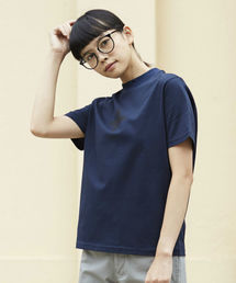 L&HARMONY | <L&HARMONY / エルアンドハーモニー>ハイクルーネックプリントTシャツ"SHURIKEN"(Tシャツ/カットソー)