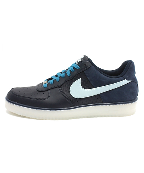 NIKE(ナイキ)の「ナイキ エアフォース ダウンタウン ティエンポカラー NIKE AF1 DOWNTOWN 579962(スニーカー・メンズ・グリーン/ネイビー/シルバー・27cm/28.5cm/26cm/26.5cm/29cm/28cm/27.5cm)」の4枚目の写真