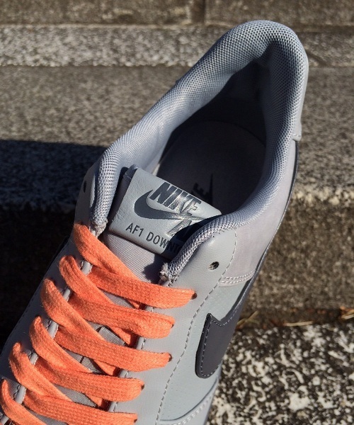 NIKE(ナイキ)の「ナイキ エアフォース ダウンタウン ティエンポカラー NIKE AF1 DOWNTOWN 579962(スニーカー・メンズ・グリーン/ネイビー/シルバー・27cm/28.5cm/26cm/26.5cm/29cm/28cm/27.5cm)」の12枚目の写真