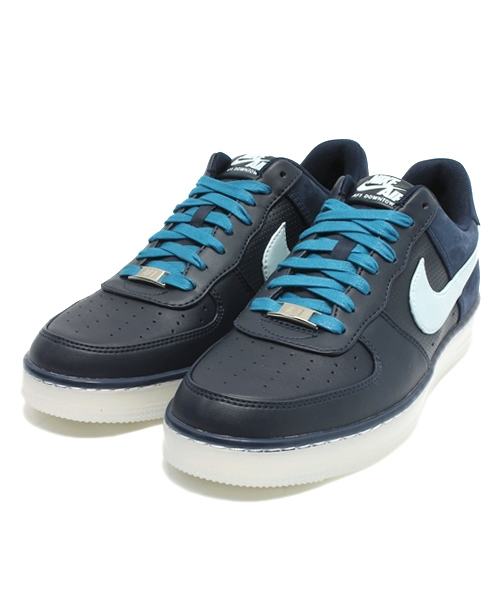 NIKE(ナイキ)の「ナイキ エアフォース ダウンタウン ティエンポカラー NIKE AF1 DOWNTOWN 579962(スニーカー・メンズ・グリーン/ネイビー/シルバー・27cm/28.5cm/26cm/26.5cm/29cm/28cm/27.5cm)」の13枚目の写真