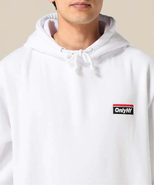 ONLY NY（オンリーニューヨーク）の「【ONLY NY / オンリーニューヨーク】  SUBWAY LOGO HOODY（パーカー・メンズ・ホワイト/ブラック/グリーン・MEDIUM/LARGE/X-LARGE）」の6枚目の写真