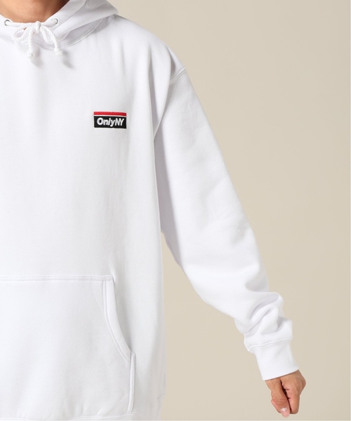 ONLY NY（オンリーニューヨーク）の「【ONLY NY / オンリーニューヨーク】  SUBWAY LOGO HOODY（パーカー・メンズ・ホワイト/ブラック/グリーン・MEDIUM/LARGE/X-LARGE）」の8枚目の写真