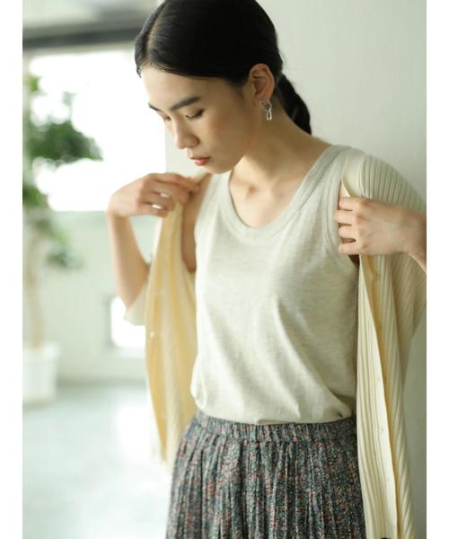 AMERICAN HOLIC（アメリカンホリック）の「太リブタンクトップ＊（タンクトップ・レディース・ブラック/ブラウン/ホワイト系その他/その他7・L/M）」の6枚目の写真