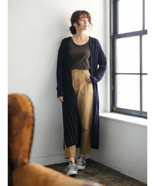 AMERICAN HOLIC（アメリカンホリック）の「太リブタンクトップ＊（タンクトップ・レディース・ブラック/ブラウン/ホワイト系その他/その他7・L/M）」の10枚目の写真