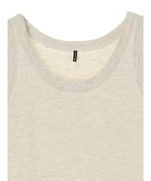 AMERICAN HOLIC（アメリカンホリック）の「太リブタンクトップ＊（タンクトップ・レディース・ブラック/ブラウン/ホワイト系その他/その他7・L/M）」の8枚目の写真