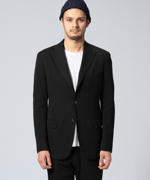 UNITED ARROWS（ユナイテッドアローズ）の「UAB シアサッカー　3Bジャケット ◆（テーラードジャケット・メンズ・ブラック・44/46/50/48）」の7枚目の写真