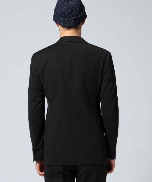 UNITED ARROWS（ユナイテッドアローズ）の「UAB シアサッカー　3Bジャケット ◆（テーラードジャケット・メンズ・ブラック・44/46/50/48）」の9枚目の写真