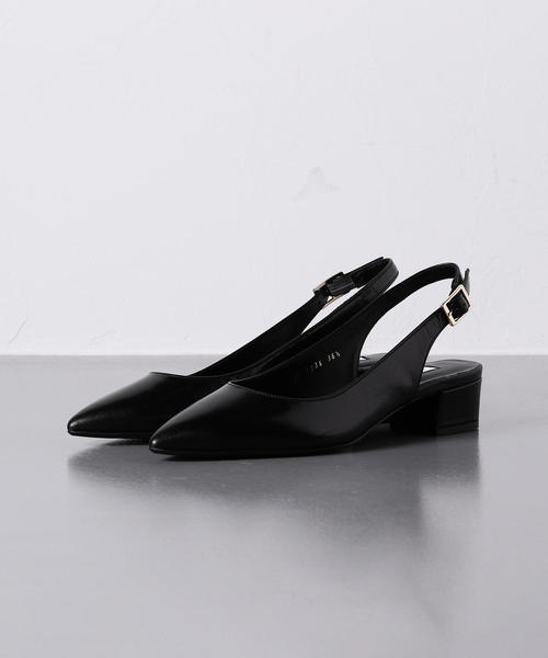 UNITED ARROWS(ユナイテッドアローズ)の「UWFM ポインテッド スリングバック パンプス ◆(パンプス・レディース・ブラック/その他1・37/35h/37h/36h/35/38/36)」の14枚目の写真