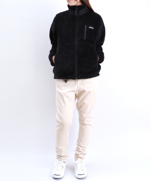 RNA（アールエヌエー）の「M1196 レトロボアカーディガン（カーディガン/ボレロ・レディース・ブラック/ベージュ/オフホワイト・SMALL/MEDIUM）」の21枚目の写真