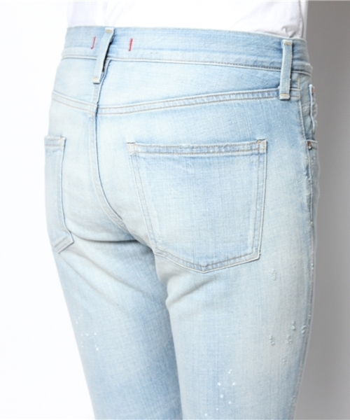 Ray BEAMS（レイビームス）の「RED CARD /  ボーイフレンドデニム（デニムパンツ・レディース・サックスブルー・22/24/25/23）」の8枚目の写真