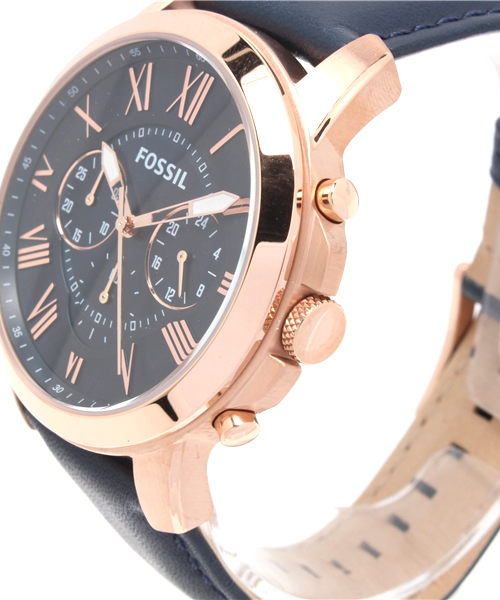 bpr BEAMS(ビーピーアール ビームス )の「FOSSIL / GRANT FS4835(アナログ腕時計・メンズ・ネイビー・ONE SIZE)」の3枚目の写真