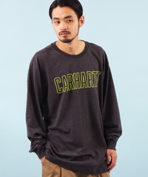 Carhartt グラフィックロゴ長袖Tシャツ