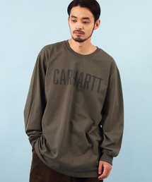 Carhartt グラフィックロゴ長袖Tシャツ