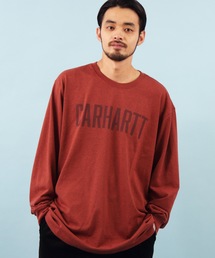 Carhartt グラフィックロゴ長袖Tシャツ
