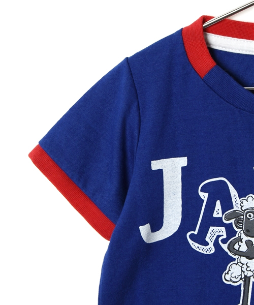 CIAOPANIC TYPY(チャオパニックティピー)の「ショーンサッカーTee(Tシャツ/カットソー・キッズ・イエロー/ブルー/サックスブルー/ホワイト/レッド/ネイビー/オレンジ/ブラック・100/120/110/130/90)」の11枚目の写真