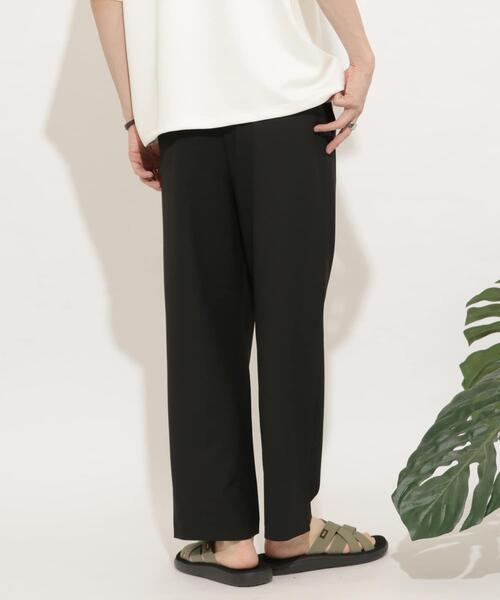 SENSE OF PLACE by URBAN RESEARCH（センスオブプレイスバイアーバンリサーチ）の「CARREMANワイドスラックス（その他パンツ・メンズ・ブラック/ベージュ/グレー・MEDIUM/LARGE）」の5枚目の写真