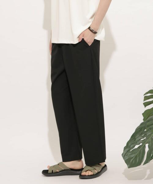SENSE OF PLACE by URBAN RESEARCH（センスオブプレイスバイアーバンリサーチ）の「CARREMANワイドスラックス（その他パンツ・メンズ・ブラック/ベージュ/グレー・MEDIUM/LARGE）」の6枚目の写真
