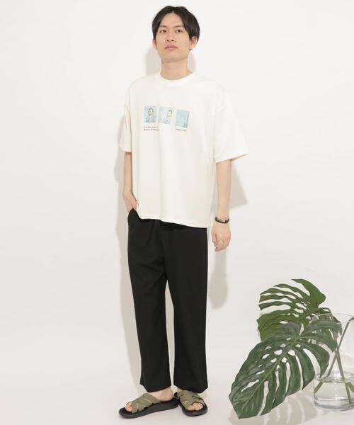 SENSE OF PLACE by URBAN RESEARCH（センスオブプレイスバイアーバンリサーチ）の「CARREMANワイドスラックス（その他パンツ・メンズ・ブラック/ベージュ/グレー・MEDIUM/LARGE）」の7枚目の写真