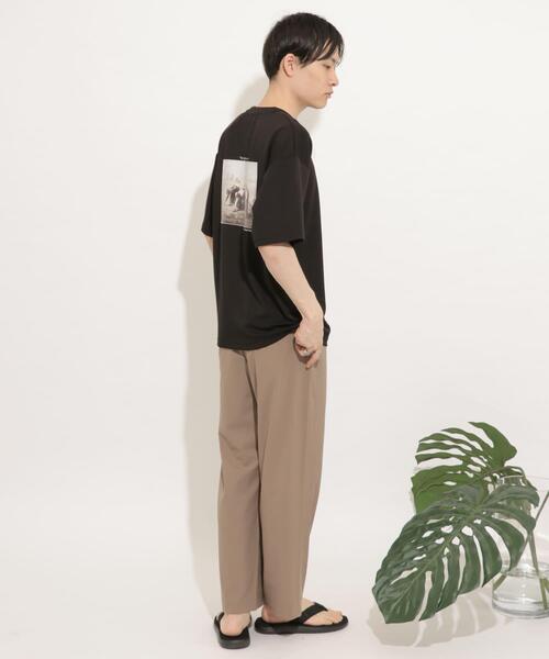 SENSE OF PLACE by URBAN RESEARCH（センスオブプレイスバイアーバンリサーチ）の「CARREMANワイドスラックス（その他パンツ・メンズ・ブラック/ベージュ/グレー・MEDIUM/LARGE）」の13枚目の写真