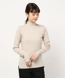 AMERICAN HOLIC | ハイネックリブニットプルオーバー＊(ニット/セーター)