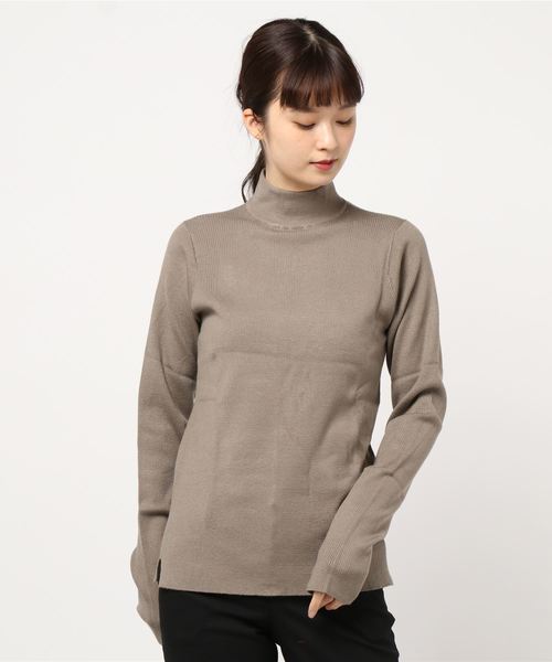 AMERICAN HOLIC(アメリカンホリック)の「ハイネックリブニットプルオーバー*(ニット/セーター・レディース・ライトグレー/ブラック/ネイビー/モカ/ホワイト系その他4/グレー系その他4・M/L)」の5枚目の写真