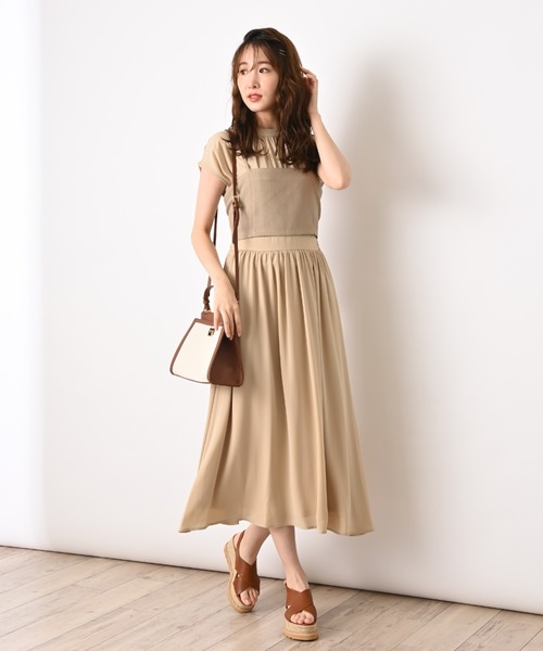 INTERPLANET(インタープラネット)の「合皮*キャンバスミニBAG(ショルダーバッグ・レディース・ブラック系その他/ブラック/キャメル・フリー)」の12枚目の写真